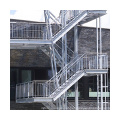 metal  straight staircase factory wholesale China